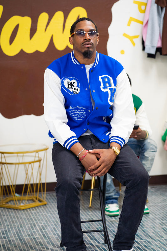 “BK” Embroidered Letterman