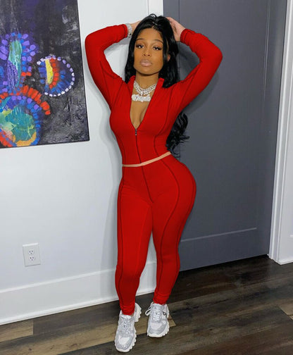 Long Sleeve Sexy Jumpsuit