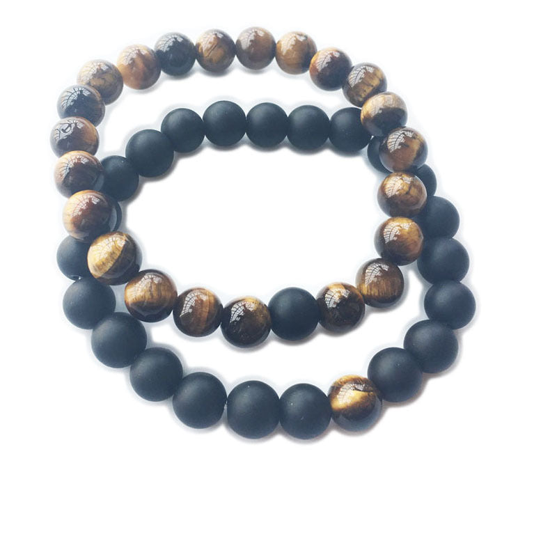 Tiger's Eye Couple Bracelets