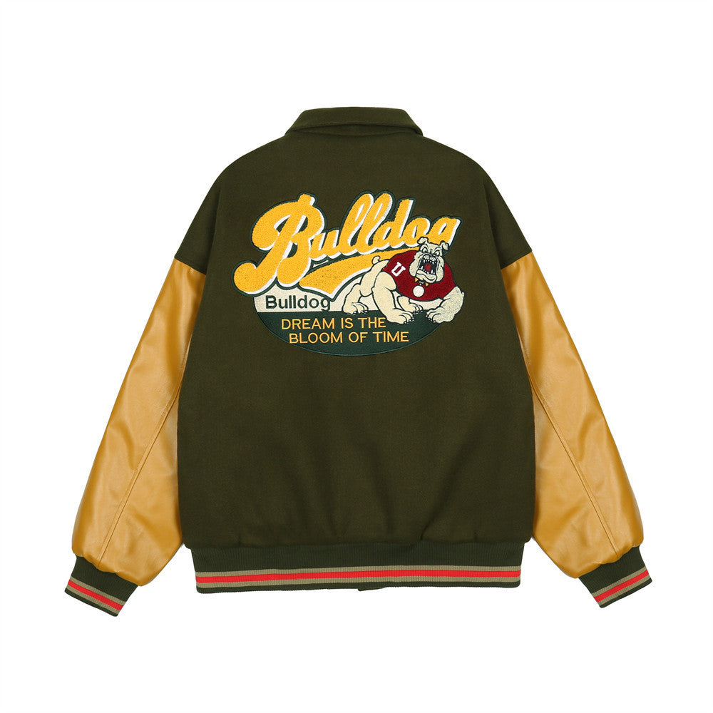 Embroidered Baseball Jacket