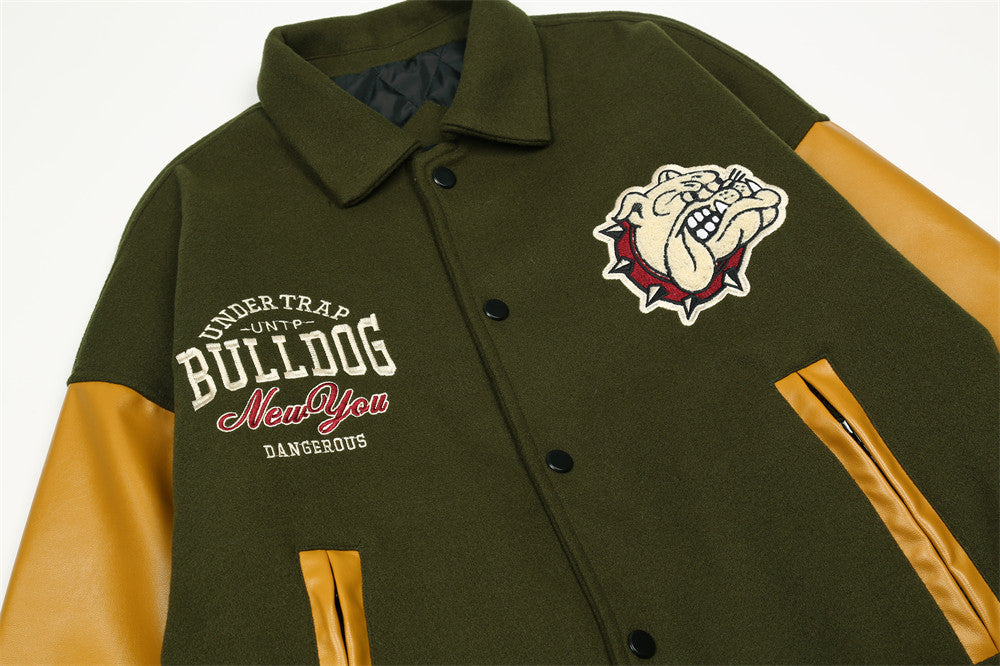 Embroidered Baseball Jacket