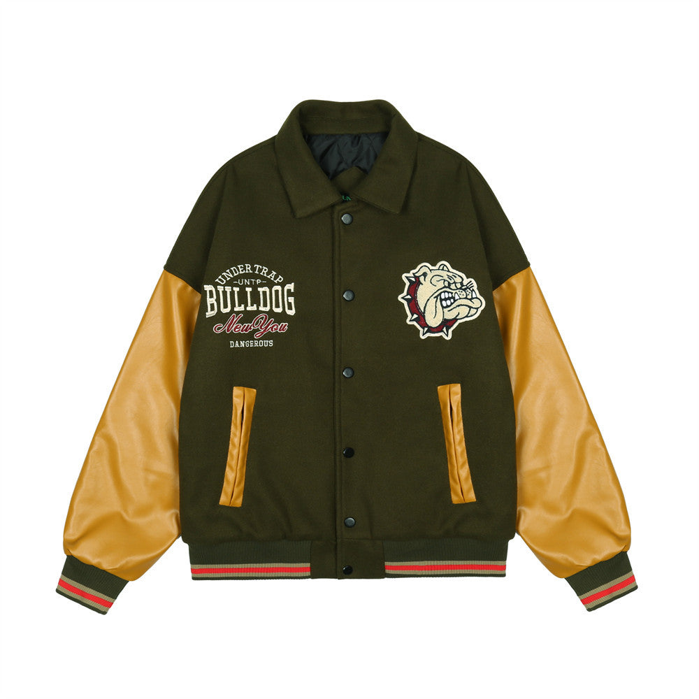 Embroidered Baseball Jacket