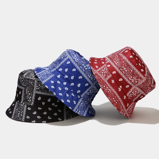 Bandana Print Bucket Hats